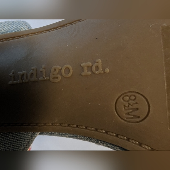 Indigo Rd. Embroidered Sandals, Heels, Size 8.5 - Picture 6 of 6